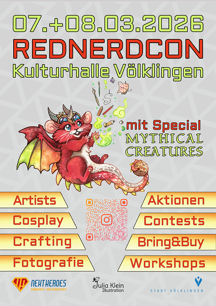 Rednerdcon 2026 Flyer